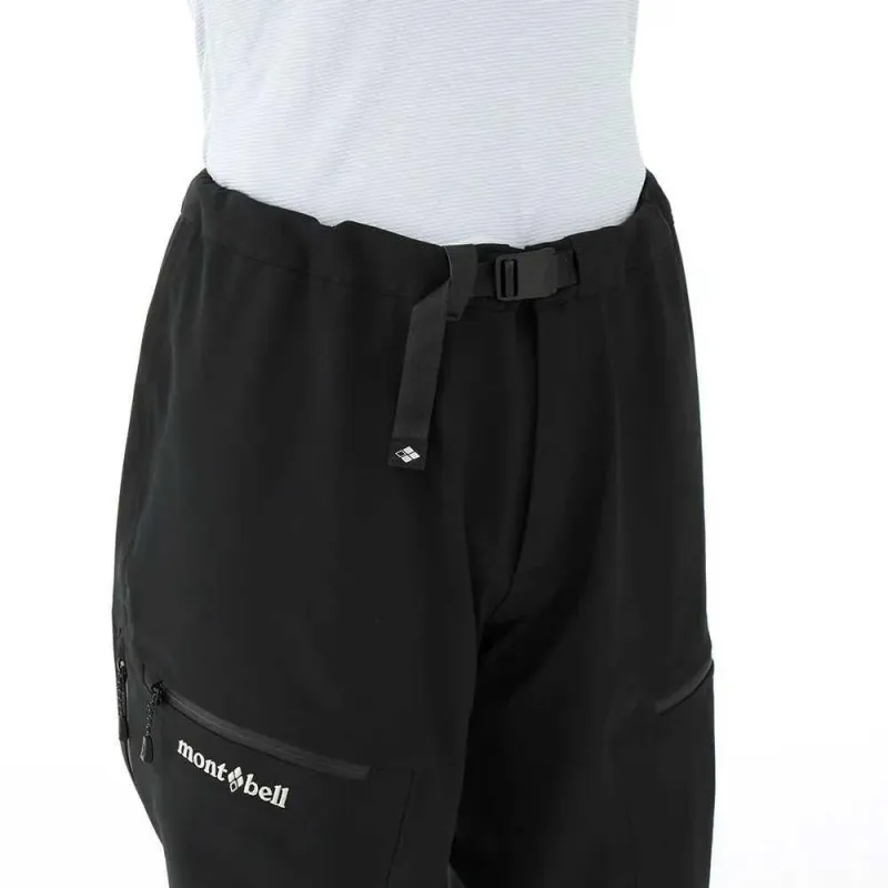 MONTBELL FW/AW24 Windbreaker Pants Women's Black-4