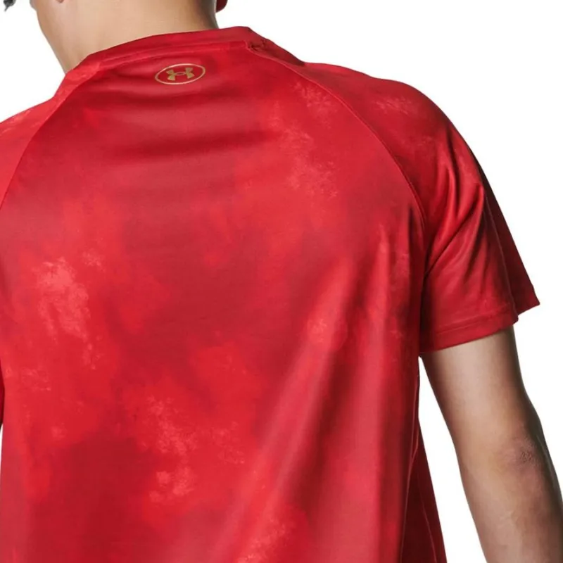 Under Armour Tech T Shirt Men's Red-4