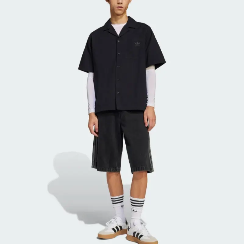 Adidas Originals Seersucker Shirt-3