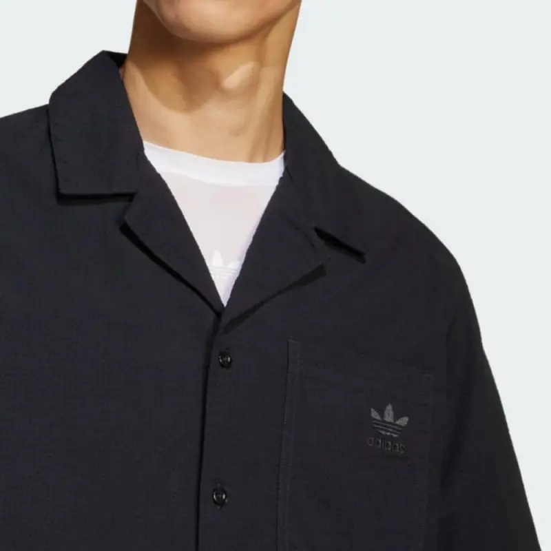 Adidas Originals Seersucker Shirt-4