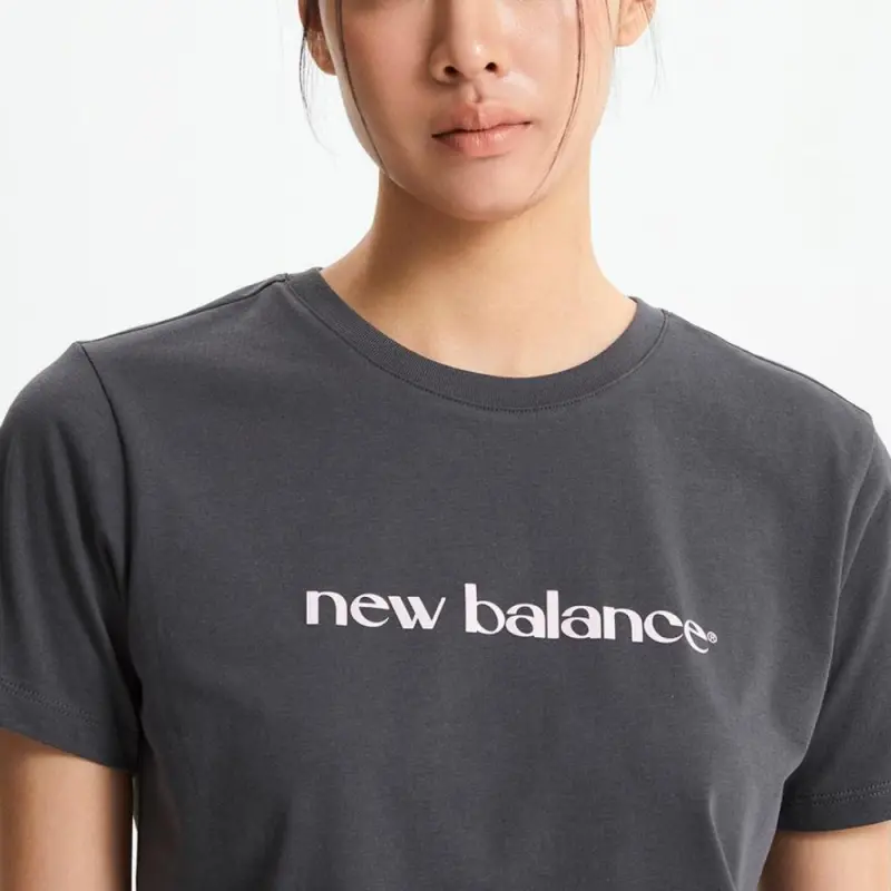 New Balance T Shirt Women's Charcoal-2