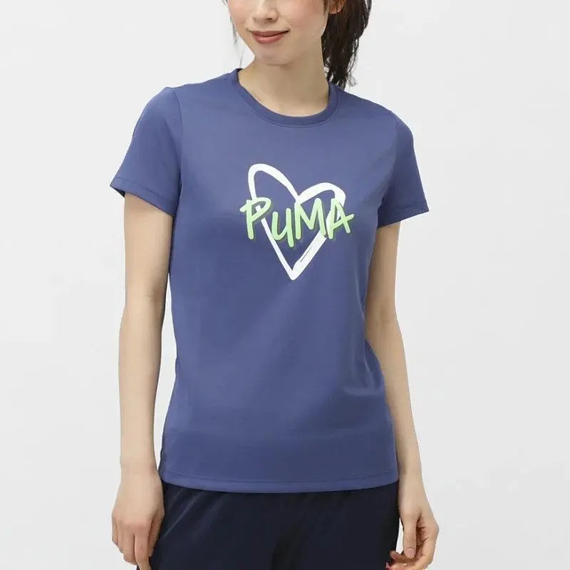 PUMA DRYCELLESS T Shirt Women's Blue-2