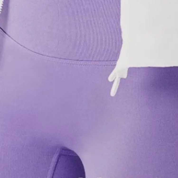 XEXYMIX Yoga Shorts Women's Lavender Grass Purple-4