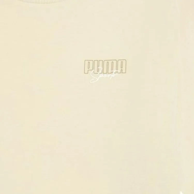 PUMA Elevatedgraphic SS25 T Shirt Men's Snow Color 87-4