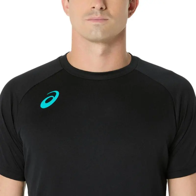 Asics T Shirts Unisex Black-2