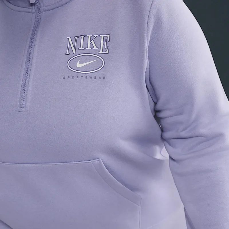 Nike Sportswear Club Sweatshirt Women's Light Purple-3
