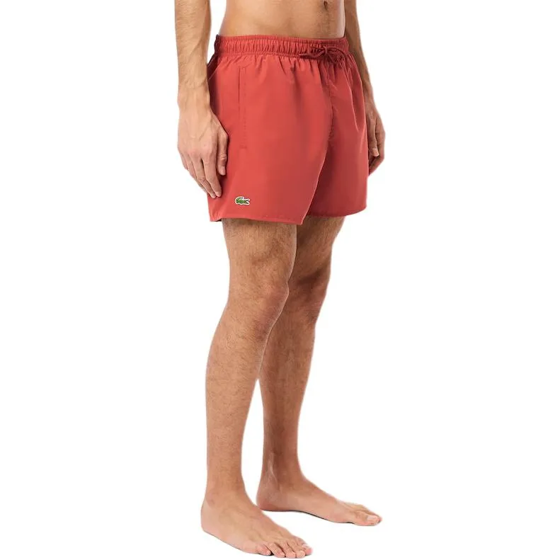 LACOSTE Swimming Shorts Men's Ochre Red-4