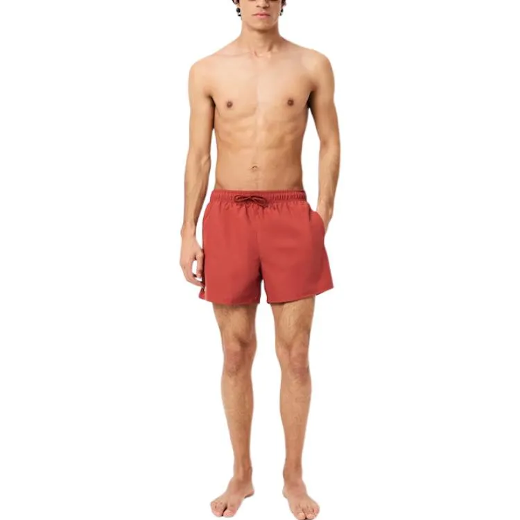 LACOSTE Swimming Shorts Men's Ochre Red-2