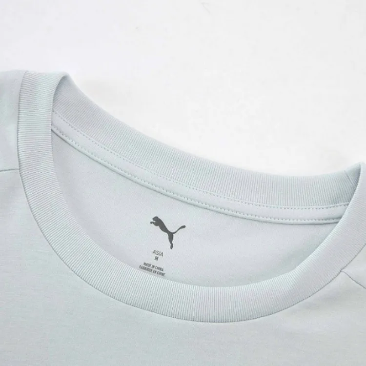PUMA T Shirts Men Blue Gray-3
