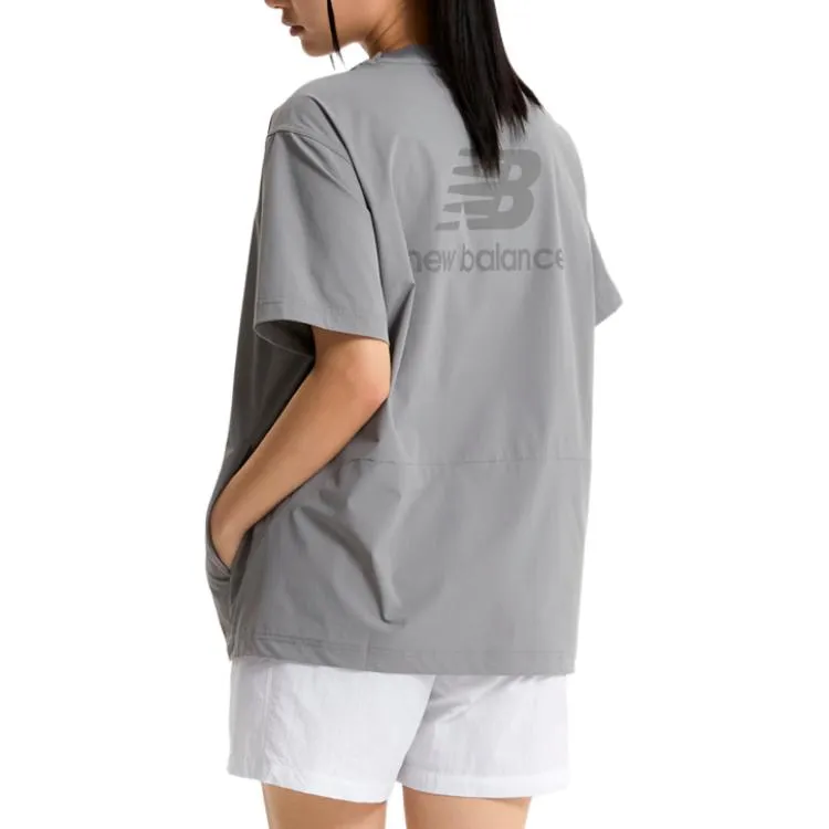 New Balance T Shirt Unisex Gray-3