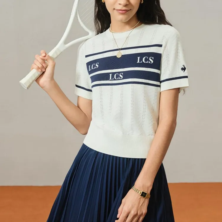 Le Coq Sportif T Shirts Women's-2
