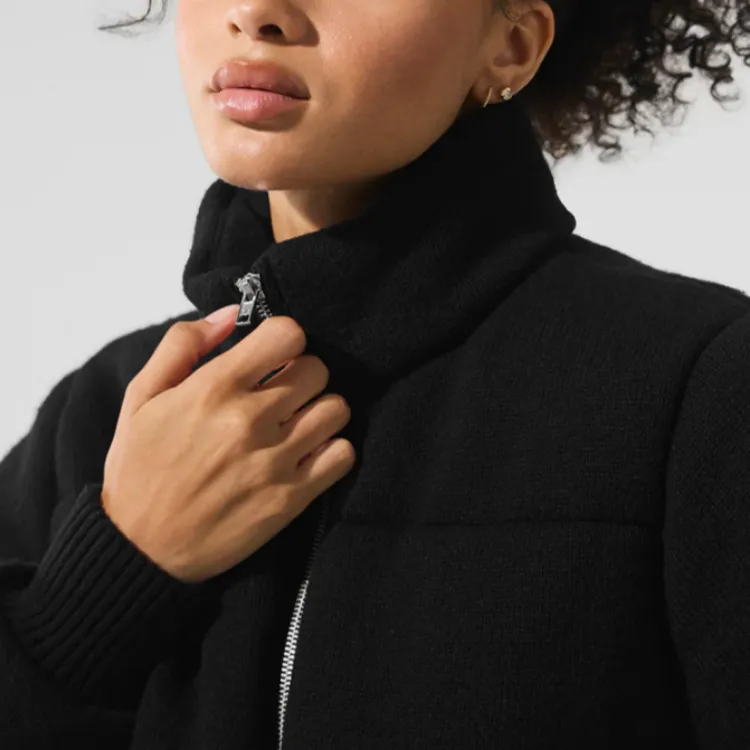 Alo Yoga Darling Sweater Puffer Down Jacket Women's-5