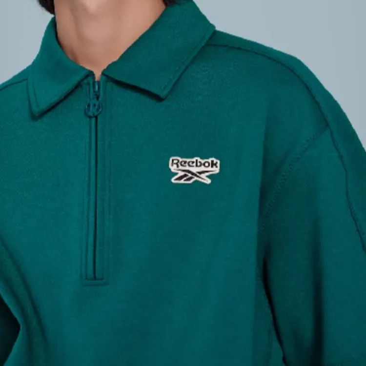 Reebok Polo Shirt Unisex Sapphire Green-4