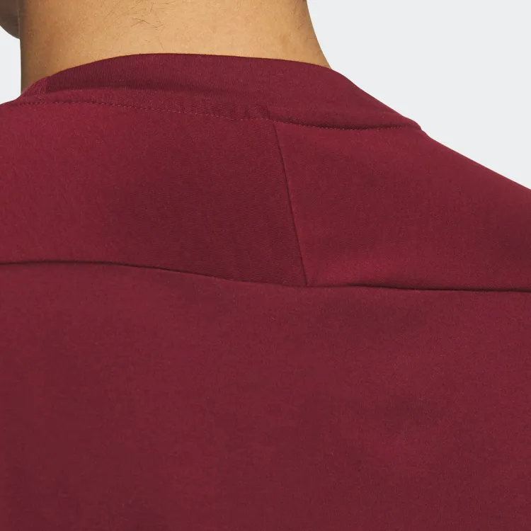 Adidas T Shirts Men Burgundy-4