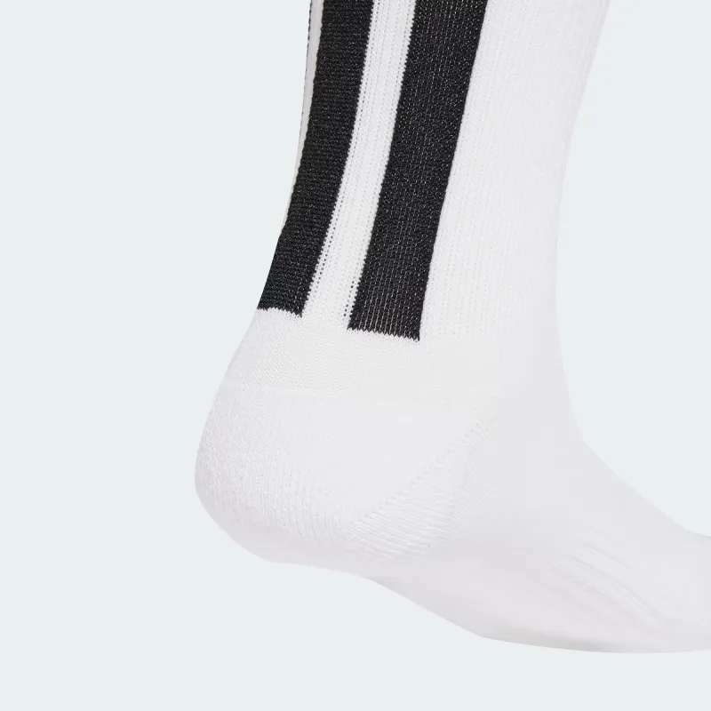 Adidas 3 Stripes CREW Mid Calf Socks Unisex 2 Pack-2