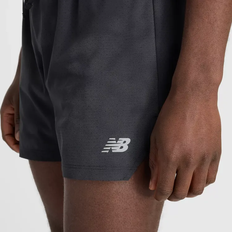 New Balance RC Reflective Short 5' Casual Shorts Men's Black-3