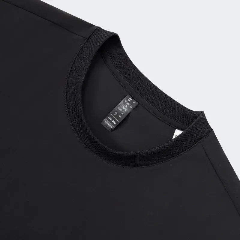 Adidas T Shirt Men's Black/Dark Gray-4