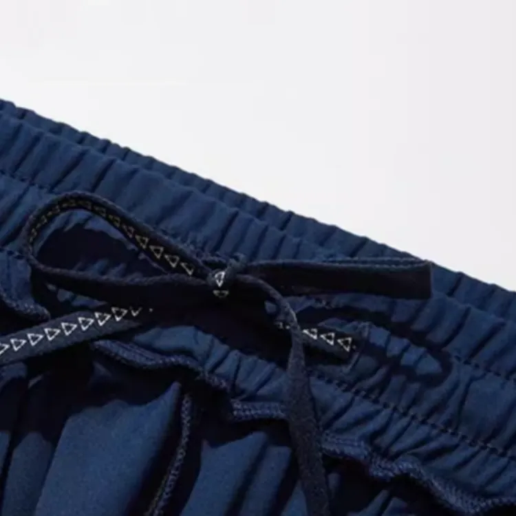 Le Coq Sportif Knitted Sweatpants Men's Navy Blue-4
