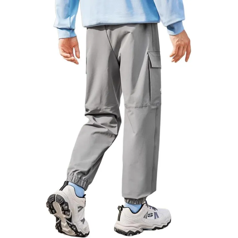 Skechers Sports Alliance Collection Sports Lifestyle Knitted Sweatpants Men's Lime Gray-2