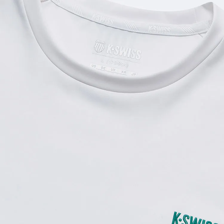 KSWISS T Shirt Men's Snow Peak White-2