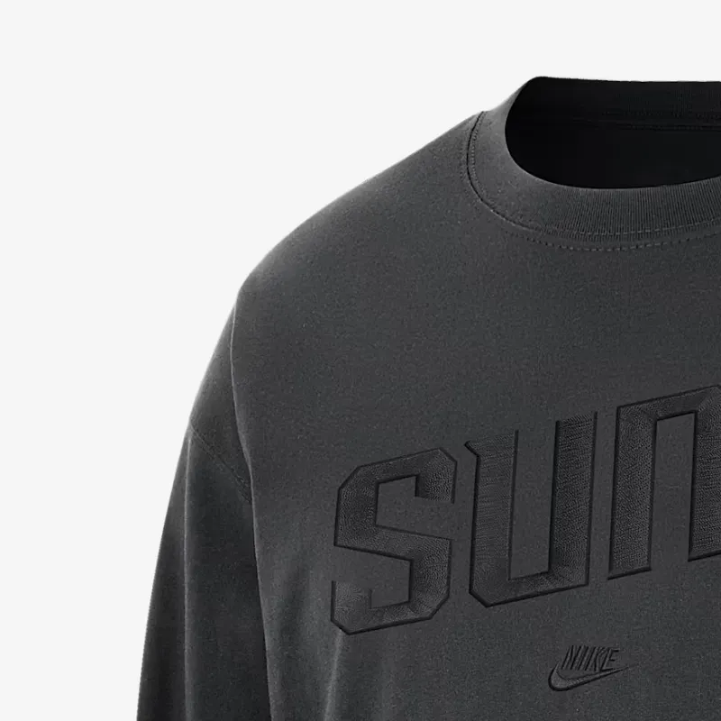 Nike Phoenix Suns Courtside Premium Essential Men's Nike Nba Long Sleeve T Shirt-2
