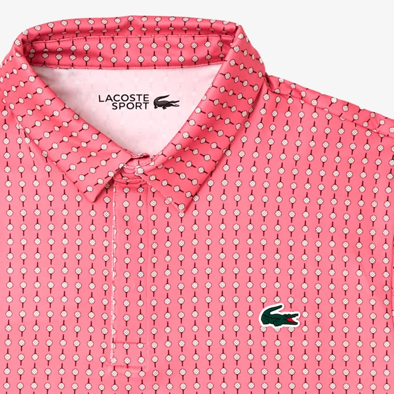 LACOSTE Polo Shirts Men Pink-1