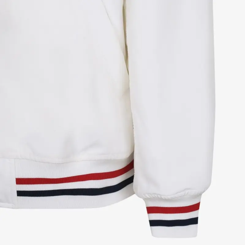 MLB Baseball Jacket Unisex Ivory White-2