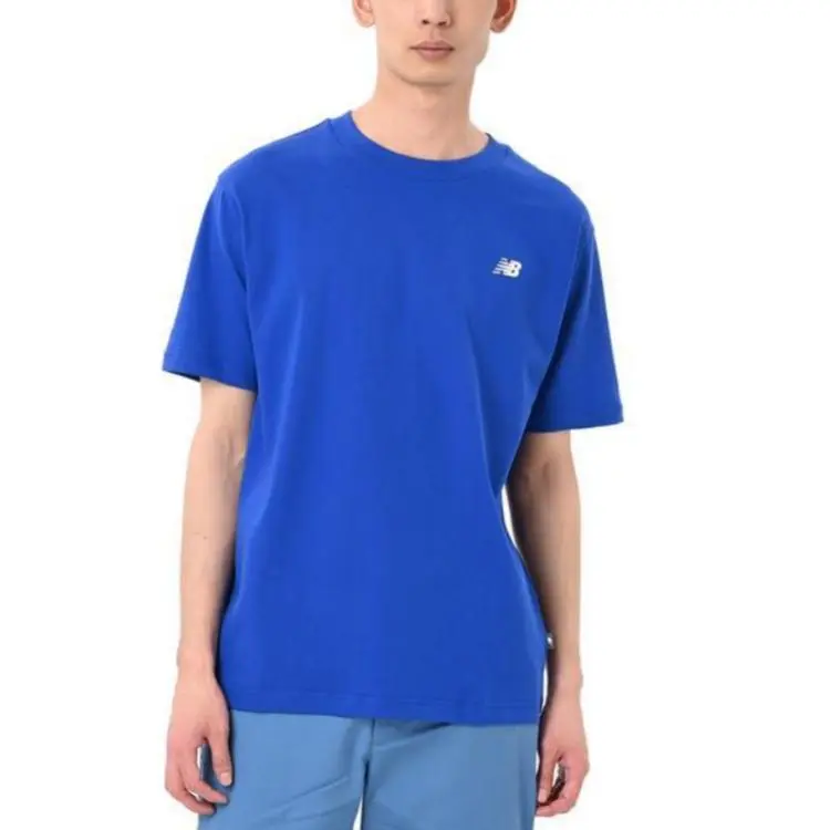 New Balance T Shirts Men Blue-1