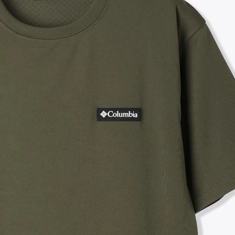 Columbia T Shirt Men's Dark Green-2