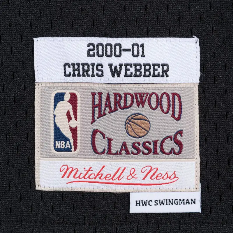 Mitchell & Ness Sacramento Kings Road 2000 01 Chris Webber Swingman Jersey-2