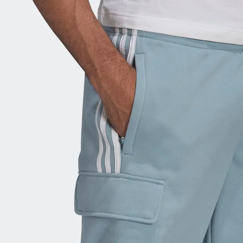 Adidas Originals Adicolor Classics 3 Stripes Cargo Shorts-4