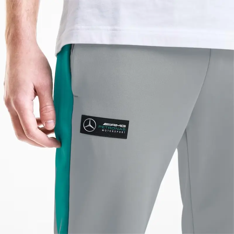 PUMA x Mercedes-Benz AMG Casual Knitted Sports Pants Men's Silver-4