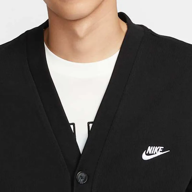 Nike Club FAIRWAY CARDIGAN Jackets & Coats Men's Black-3
