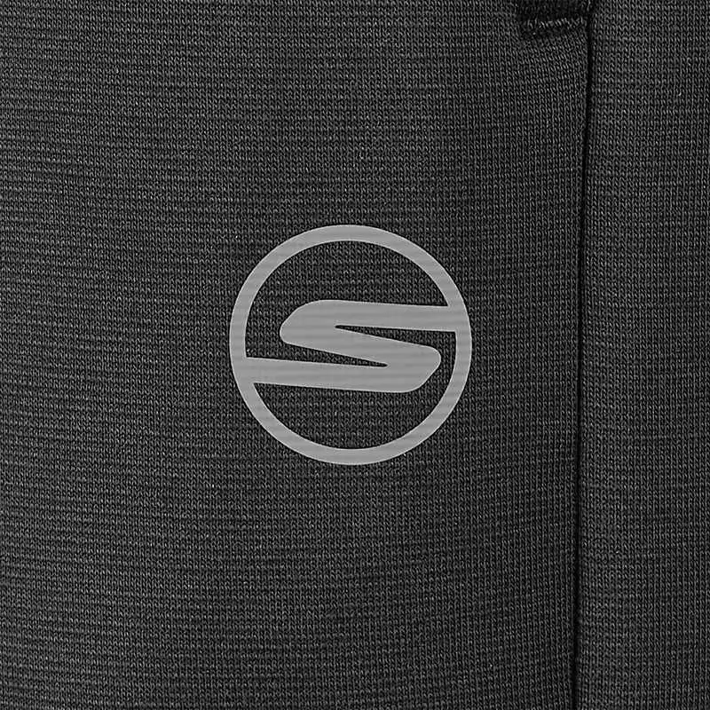 Skechers Basic Sports Series Knitted Sweatpants Men's Carbon Black-2