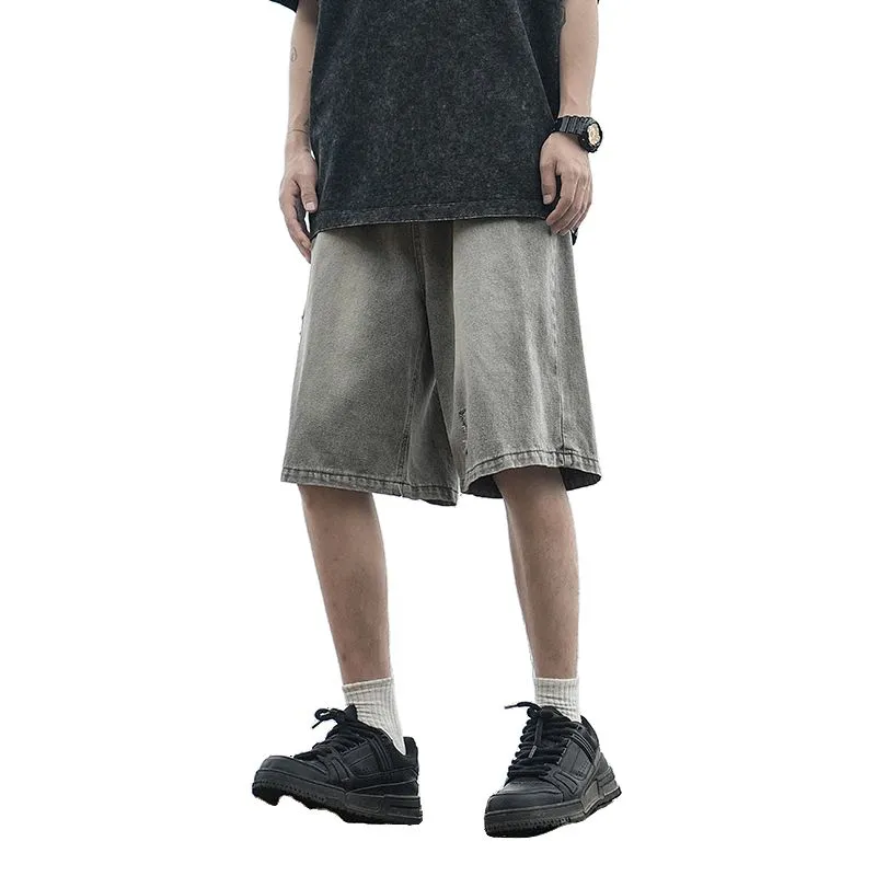 FRQ Denim Shorts Unisex-3