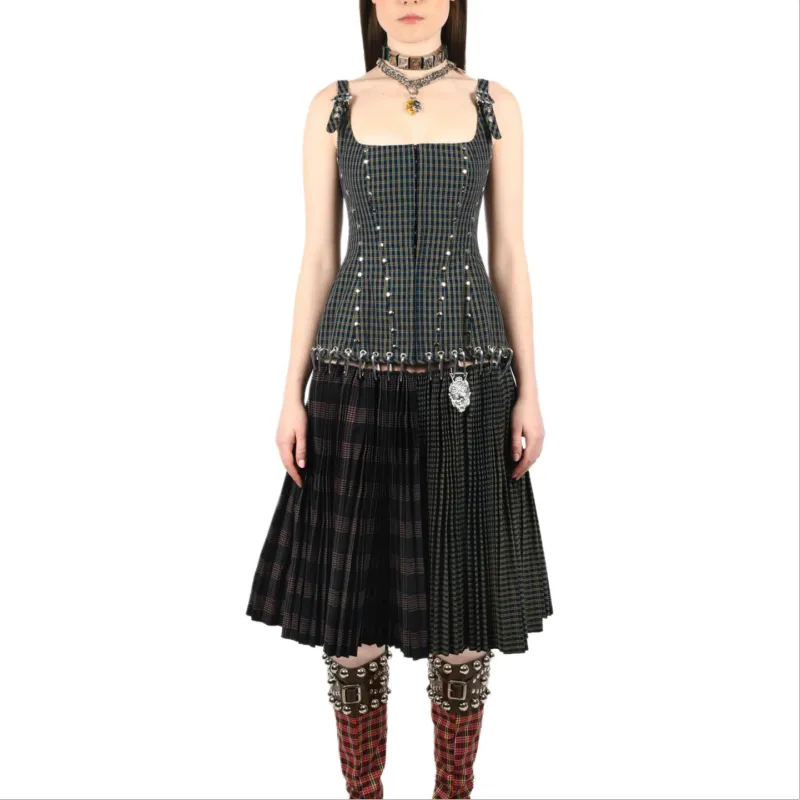 CHOPOVA LOWENA Afly Deco Midi Dress-1