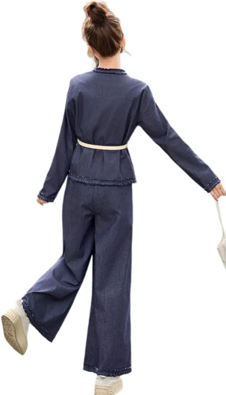 PIERRE CARDIN Casual Suit Women's Dark Blue Set-0