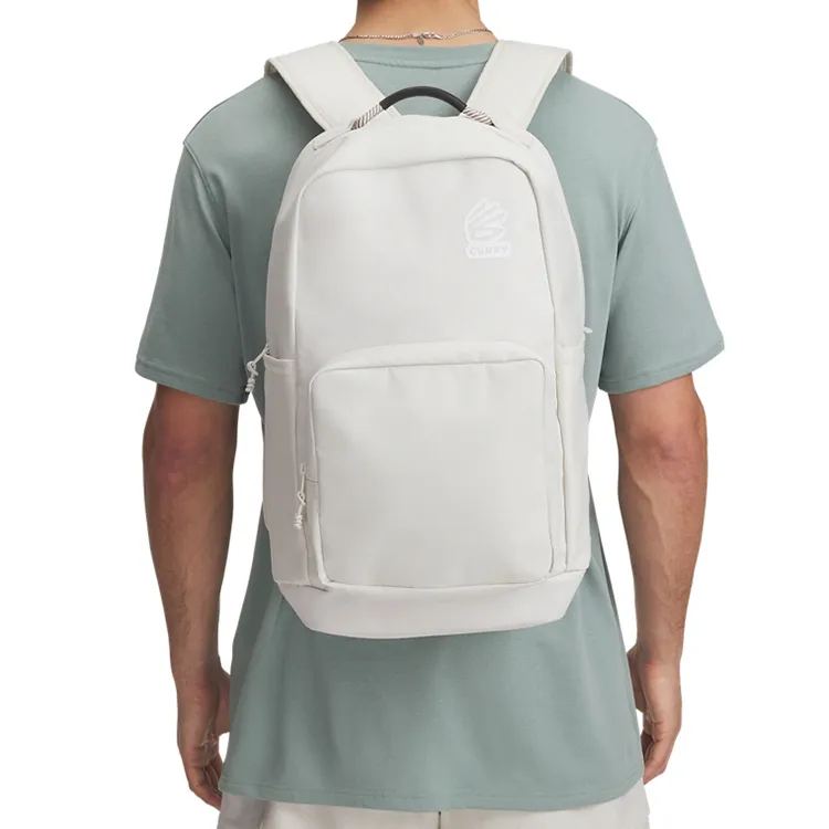 Under Armour Curry Splash Polyester Backpack Unisex White-3