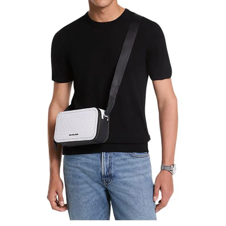 MICHAEL KORS Hudson Signature Logo Crossbody Bag-4