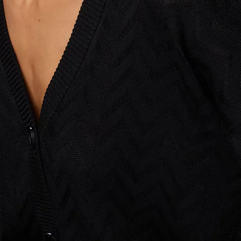 MISSONI Tonal Chevron Oversized Cardigan-4