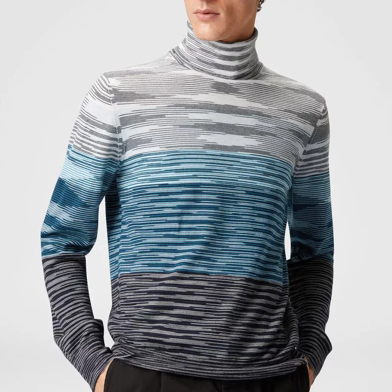 MISSONI Long Sleeved Polo Shirt-2