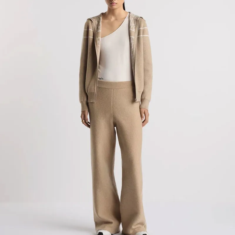 DIOR SS25 Cashmere Sweater Women's Khaki-2