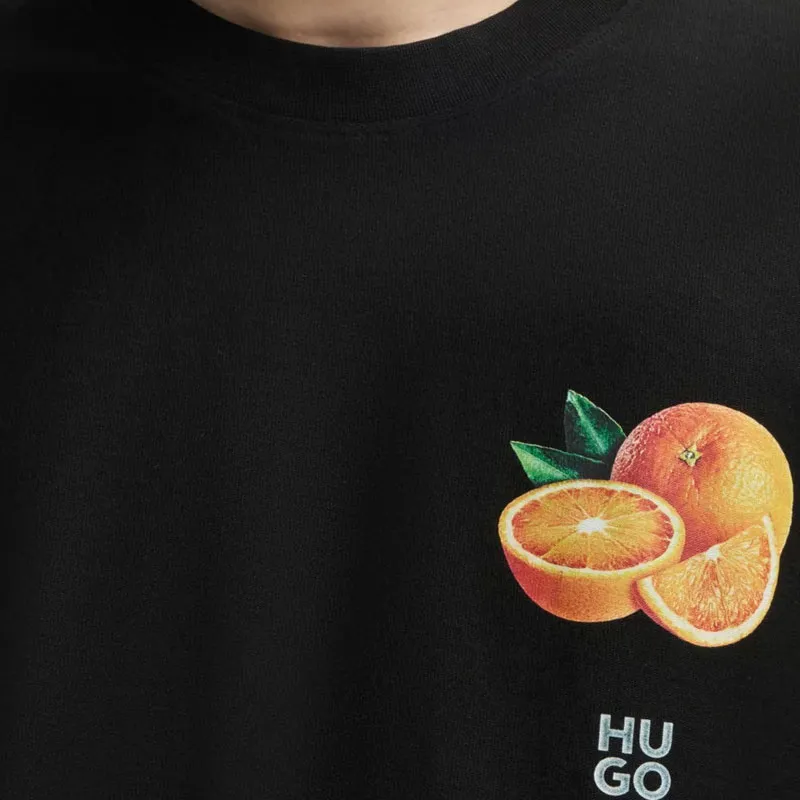 HUGO BOSS Dartiee Fruit illustration T shirt-4