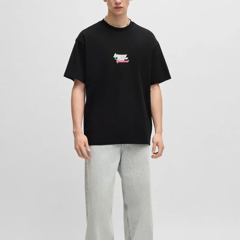 HUGO BOSS T Shirts Men Black-1
