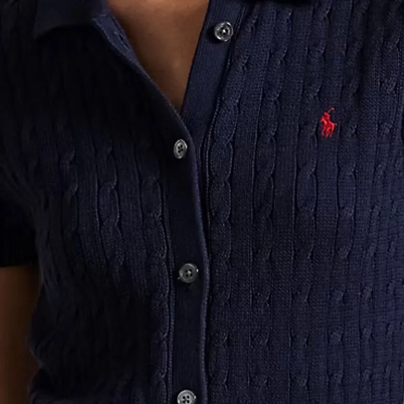 Polo Ralph Lauren Cable knit Polo Shirt-4