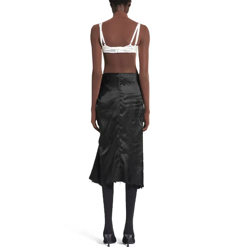 Balenciaga Satin Midi Dress-3