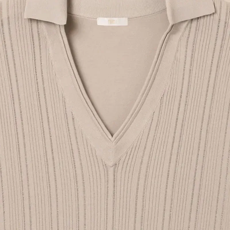 FEDELI Polo Shirt Women's Beige-1