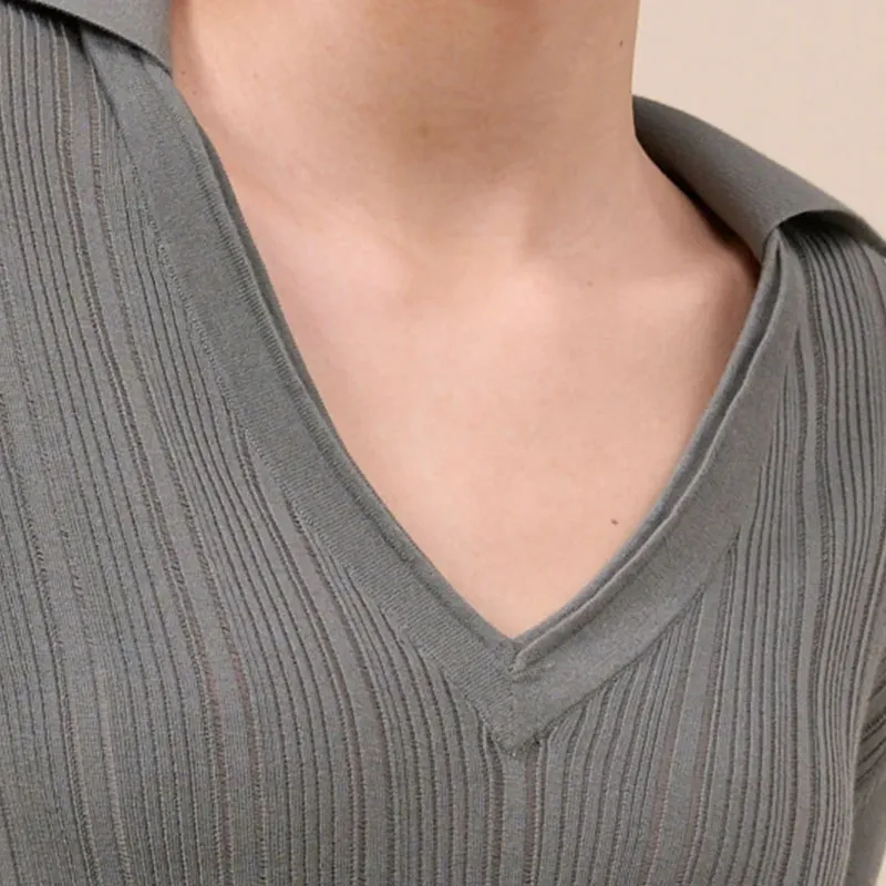 FEDELI Polo Shirt Women's Dark Olive Green-4