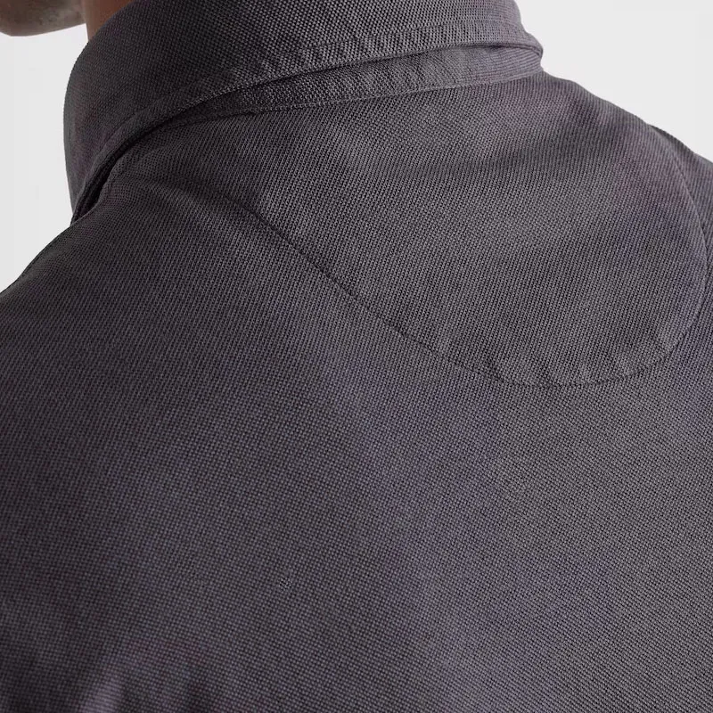 PRADA Piqué Polo Shirt-5