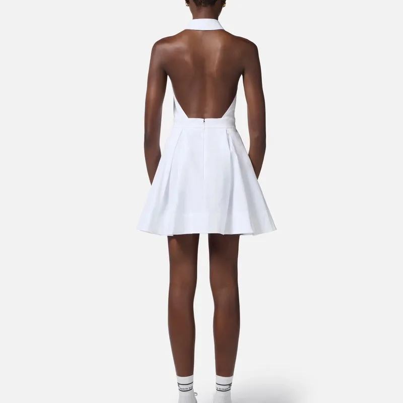 Elisabetta Franchi Pleated Mini Dress-2